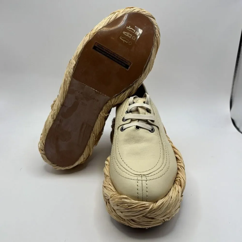 Robert‎ Clergerie Lozy Shoes Beige Women's Size 6 New NWB